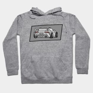 beast super drifted car Hoodie